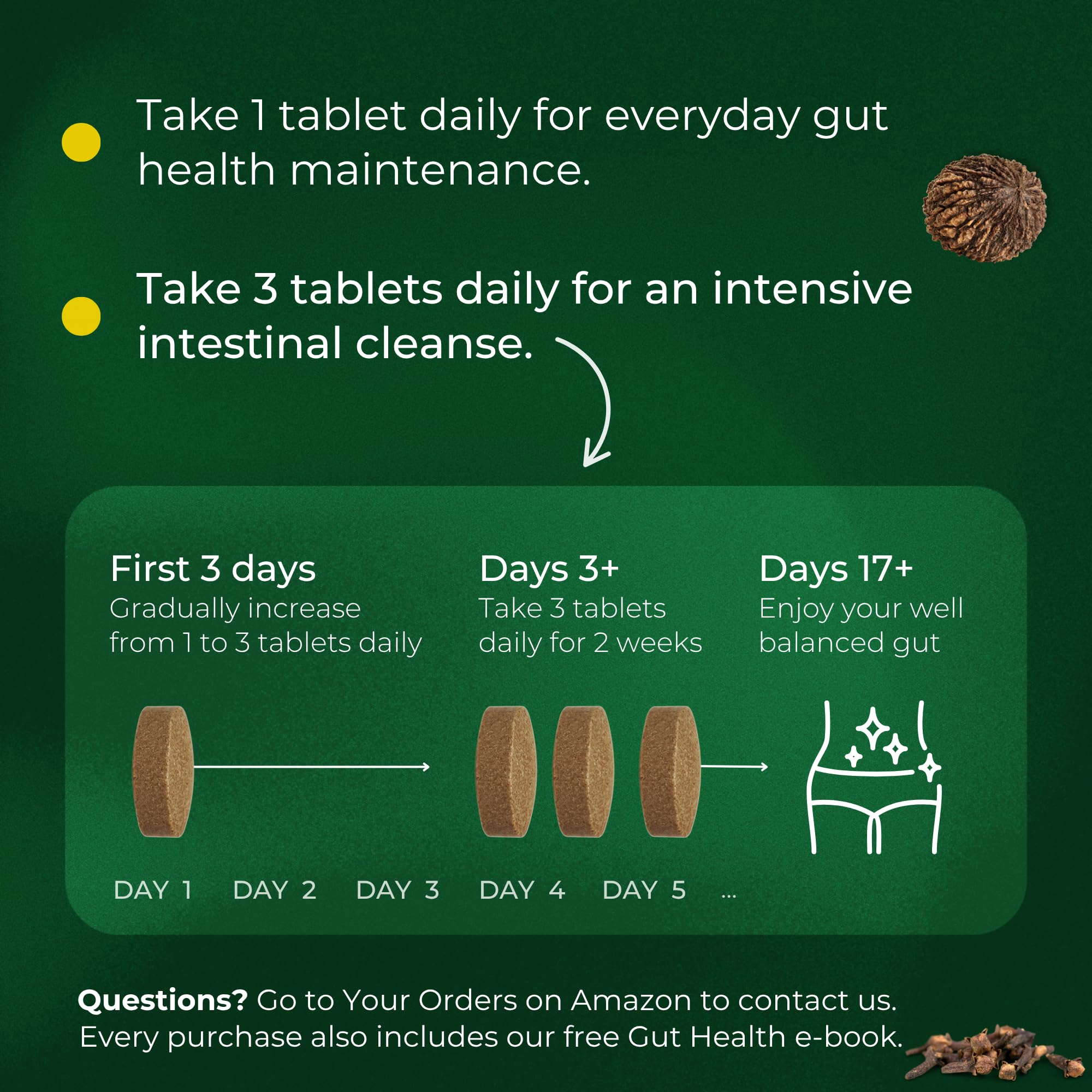 Calivita ParaProteX vegan tablets for plant-based gut care.