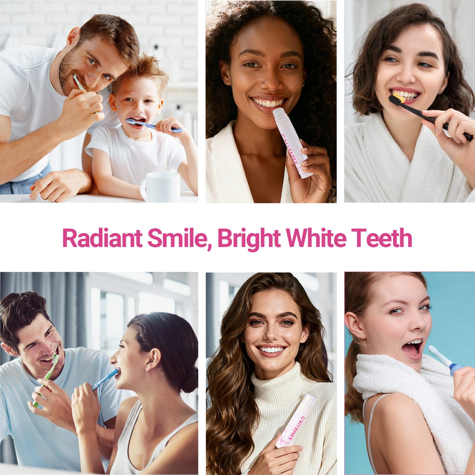 Gentle whitening gel formula for sensitive teeth