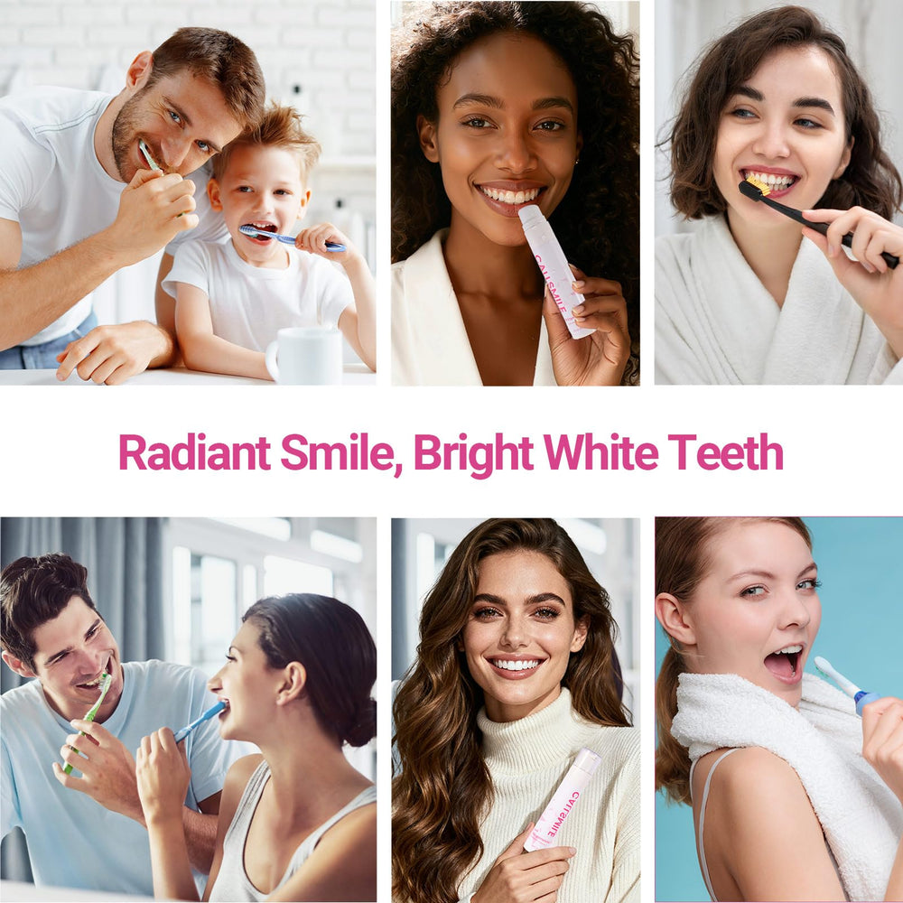 Gentle whitening gel formula for sensitive teeth