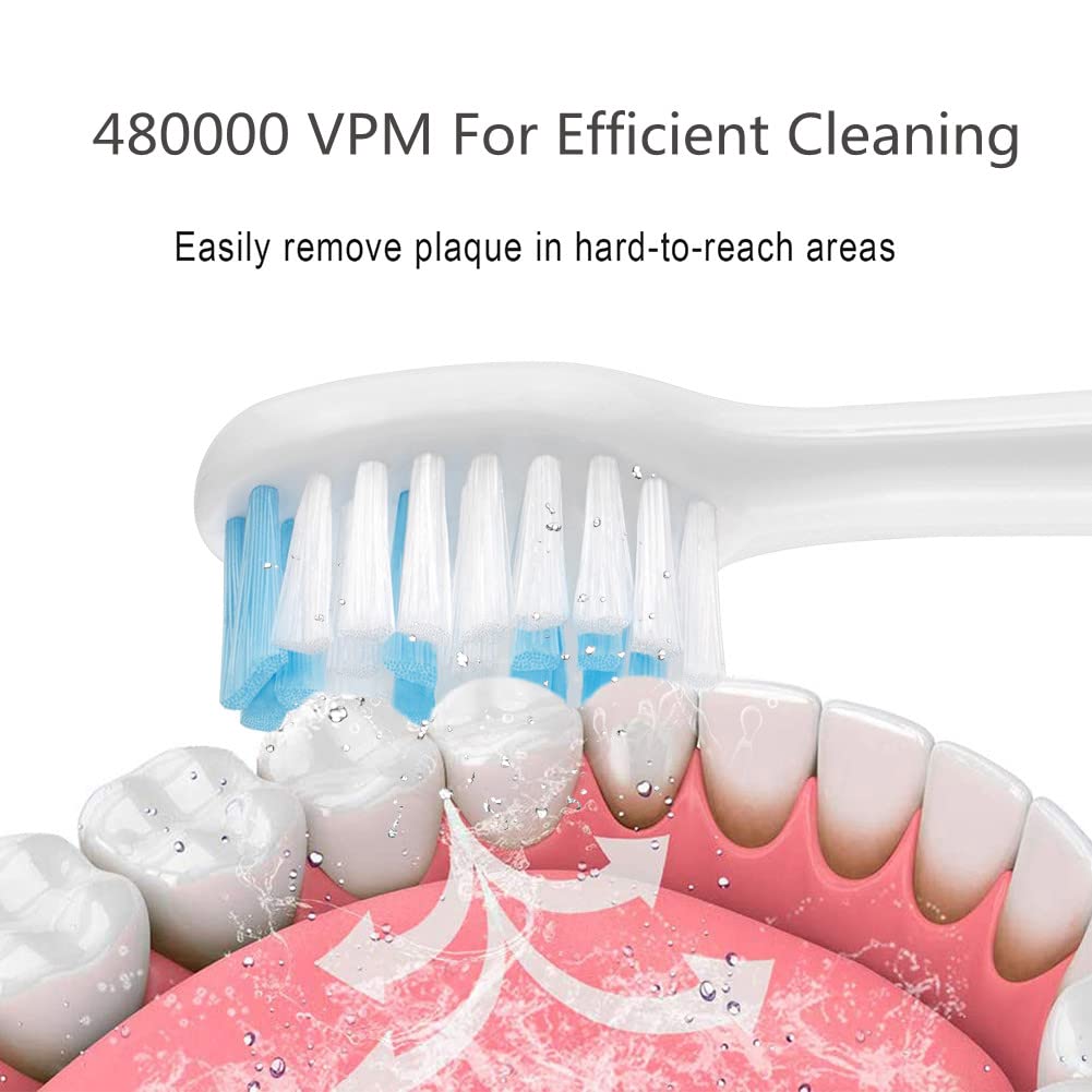 White CALLYSONIC sonic toothbrush - side view