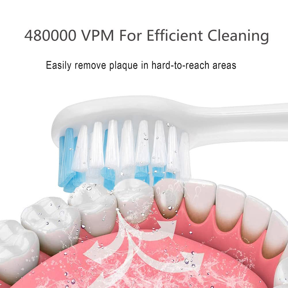 White CALLYSONIC sonic toothbrush - side view