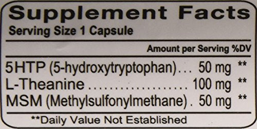MSM contributes to absorption in Calm Advantage formula