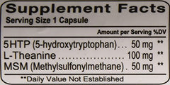 MSM contributes to absorption in Calm Advantage formula