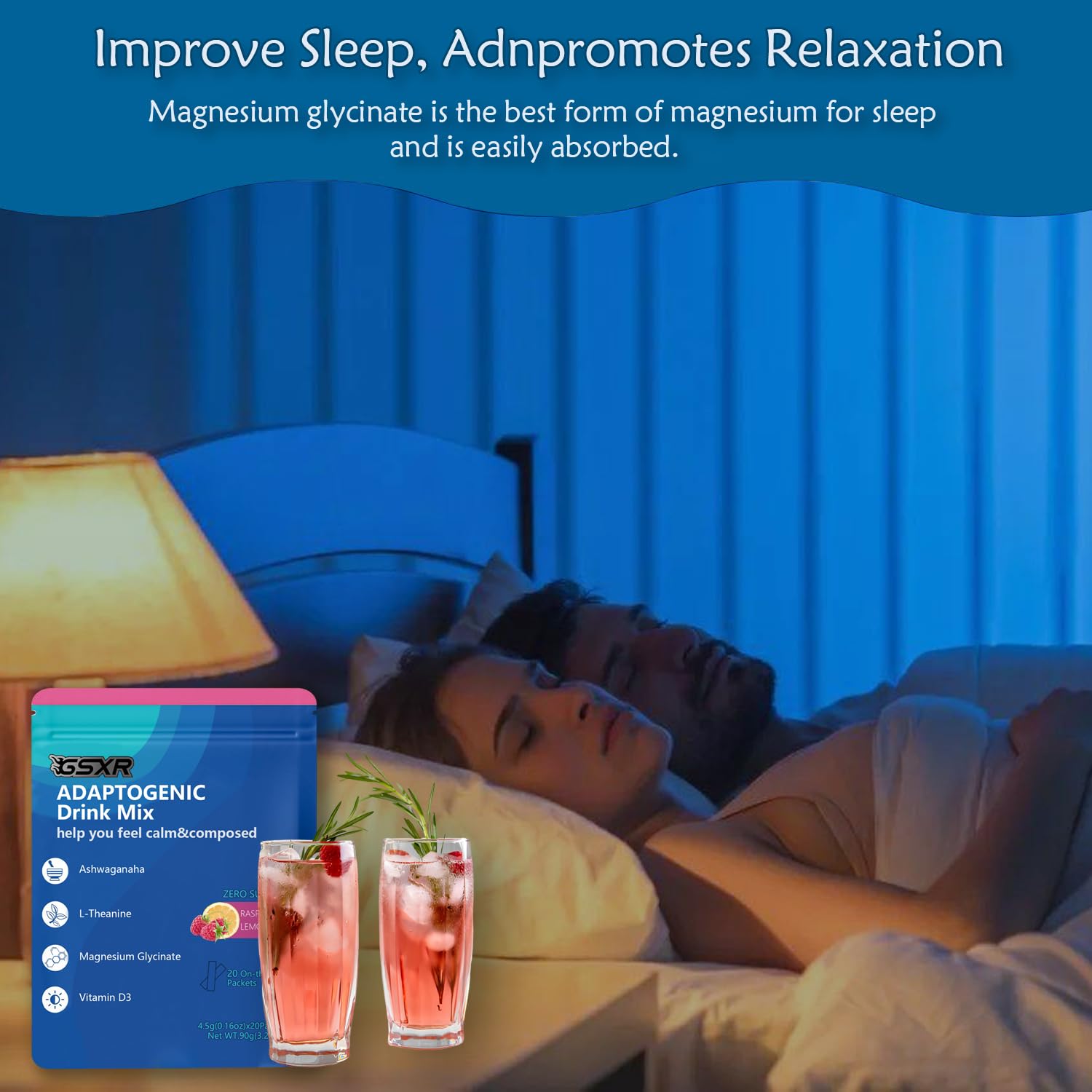 Canister and packaging for Calm Drink Mix