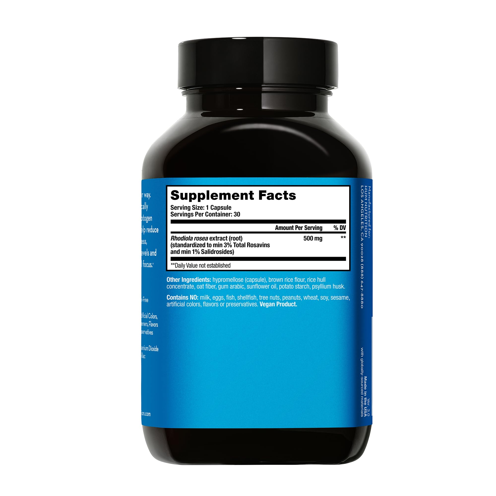 Lifestyle image showing calm, focused user with supplement