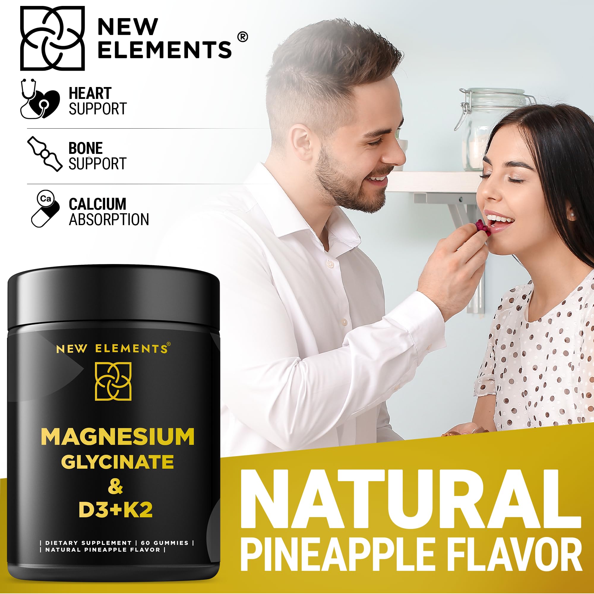 Vegan, Non-GMO, Gluten-Free icons on packaging