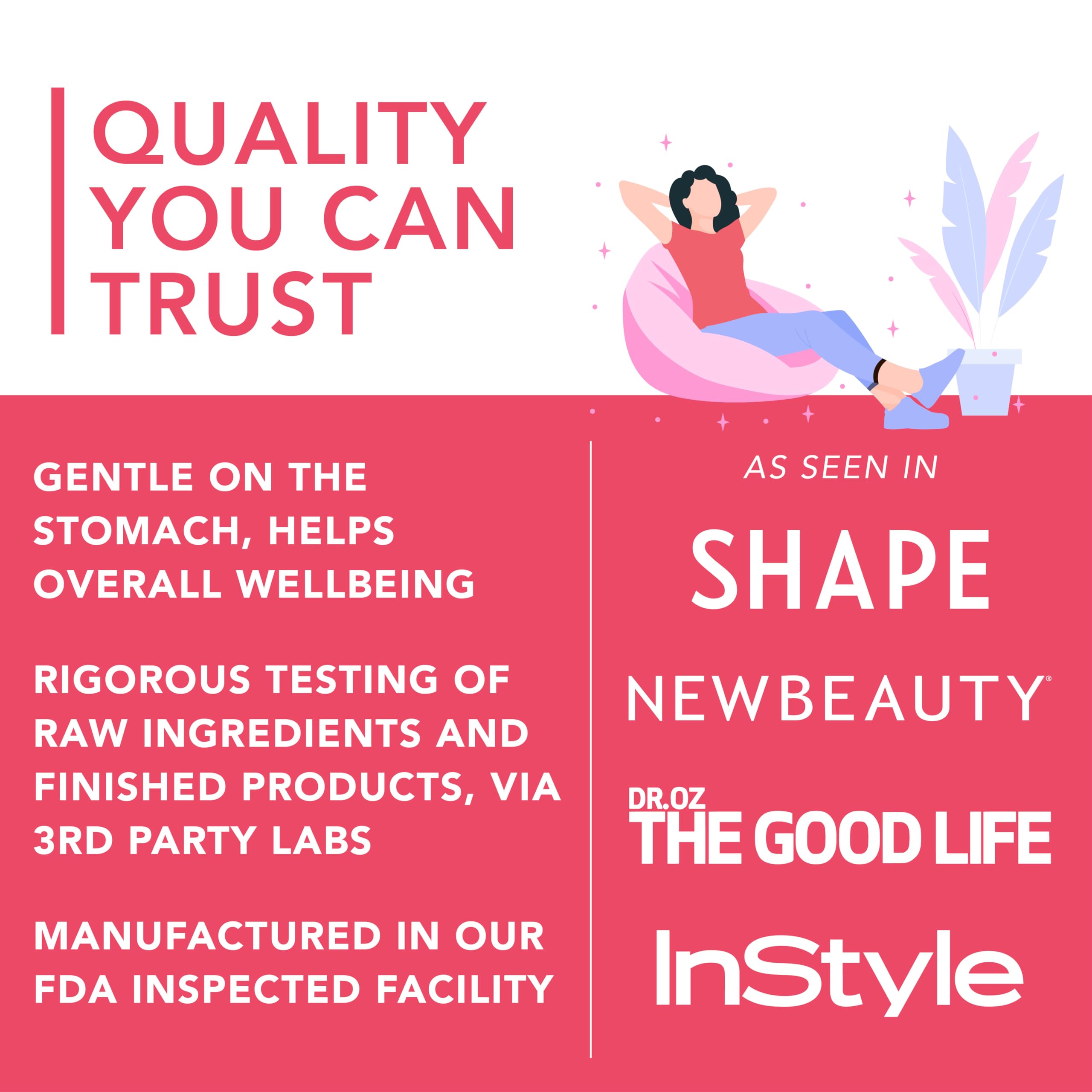 Made in USA GMP facility label