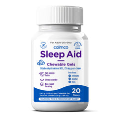 CalmCo Sleep Aid Gummy Bites 20-count front view
