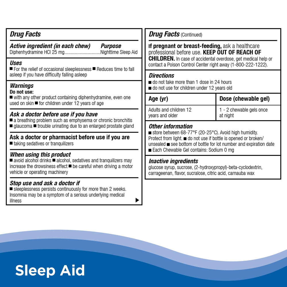 Close-up of soft chewy texture of CalmCo Sleep Aid Gummy Bites