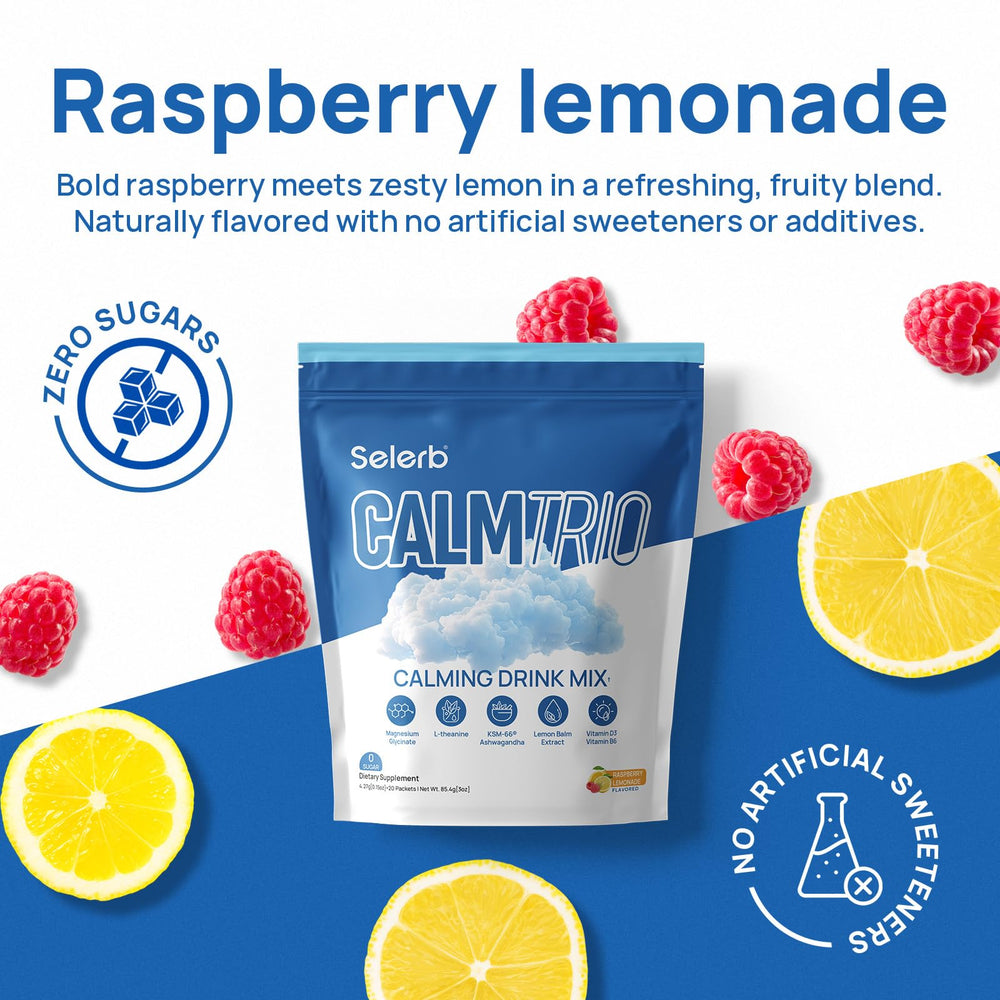 L-Theanine and Lemon Balm ingredients in CalmTrio