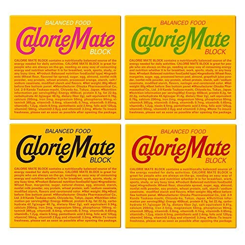 Calorie Mate block 4-piece pack, on-the-go energy balance snack