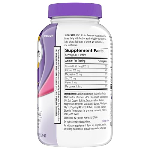 Assorted views of Caltrate packaging and tablets