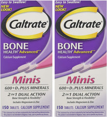 Caltrate Minis + Minerals bottle front view