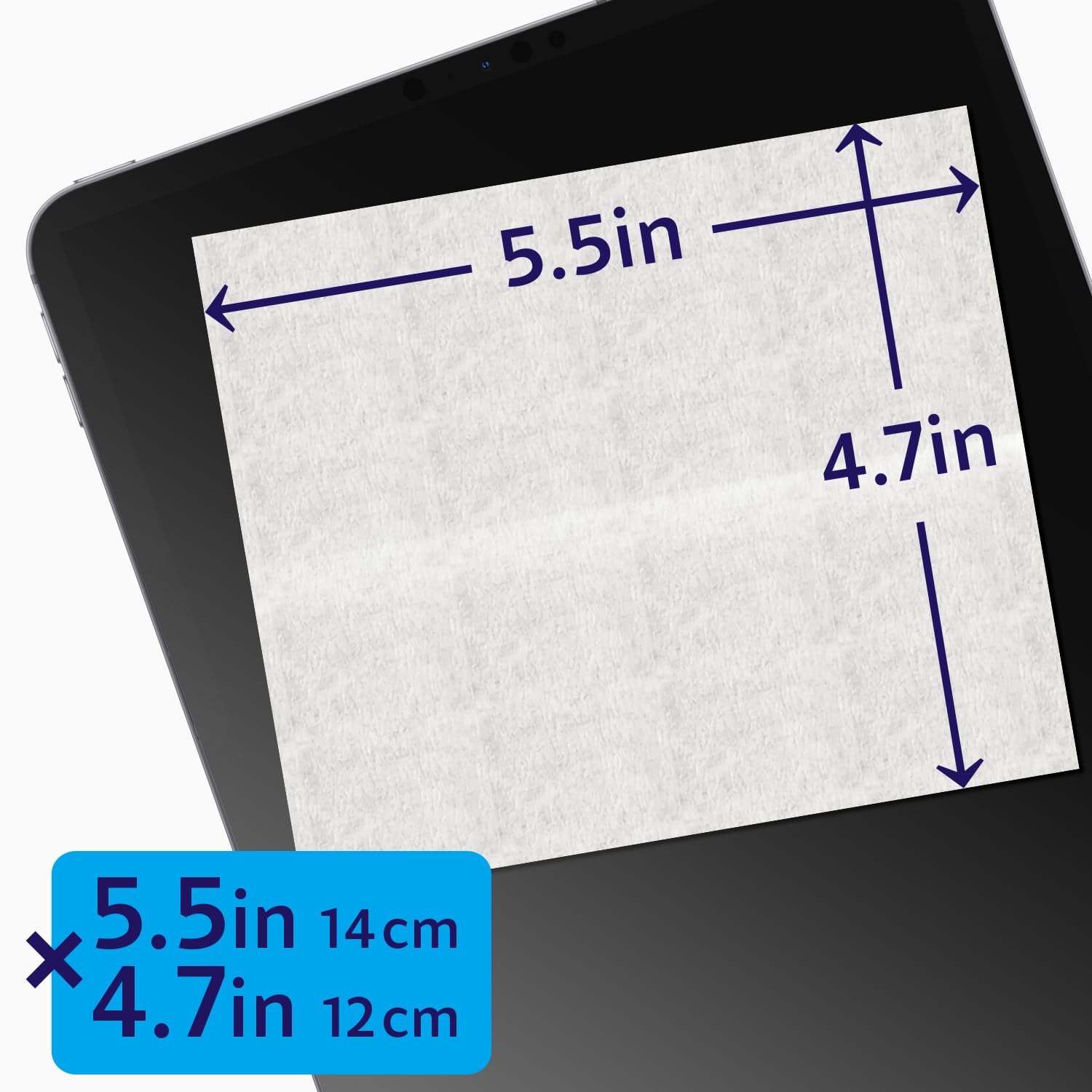 Camera lens cleaning wipes
