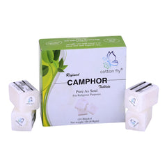 Camphor blocks used to remove musty smells from a closet