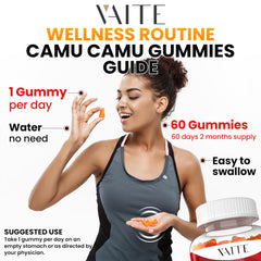 Gummies on a white surface highlighting texture and color