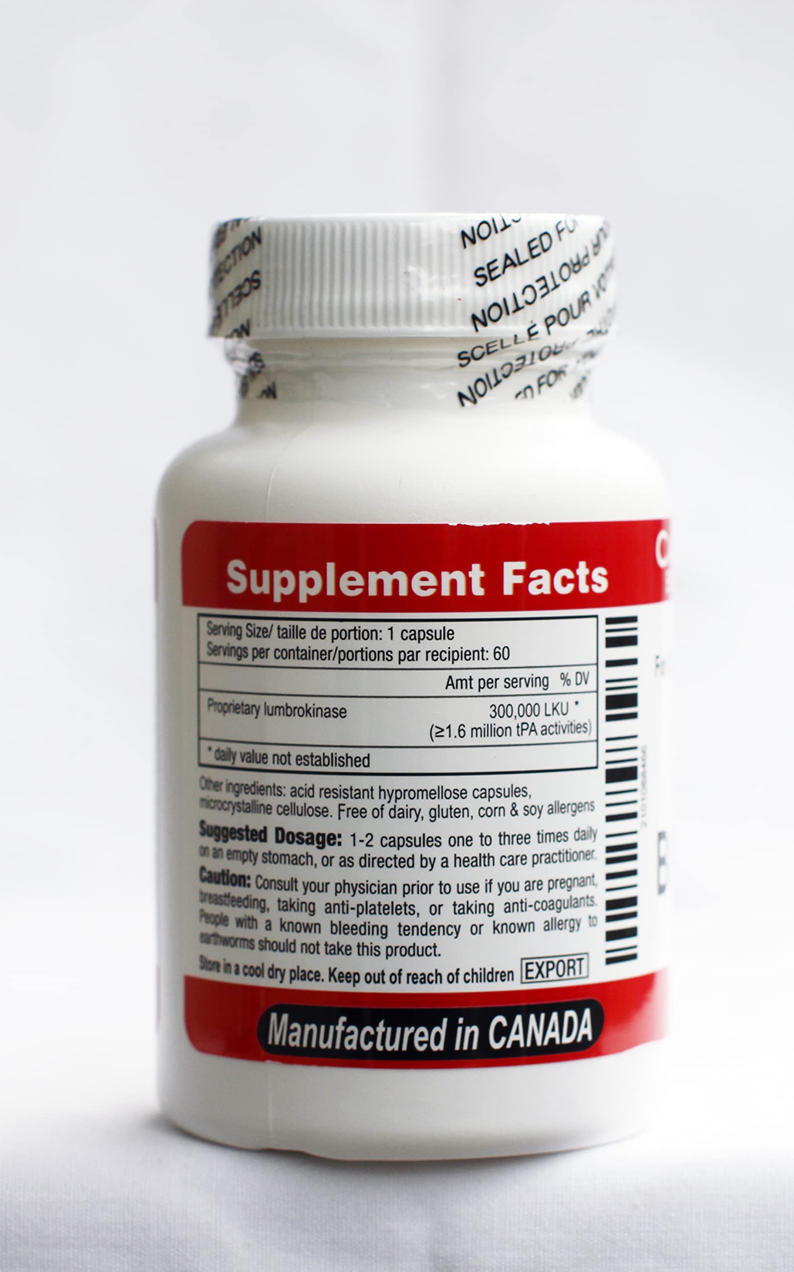 Canada RNA Boluoke 60 capsules pack of 2 packaging