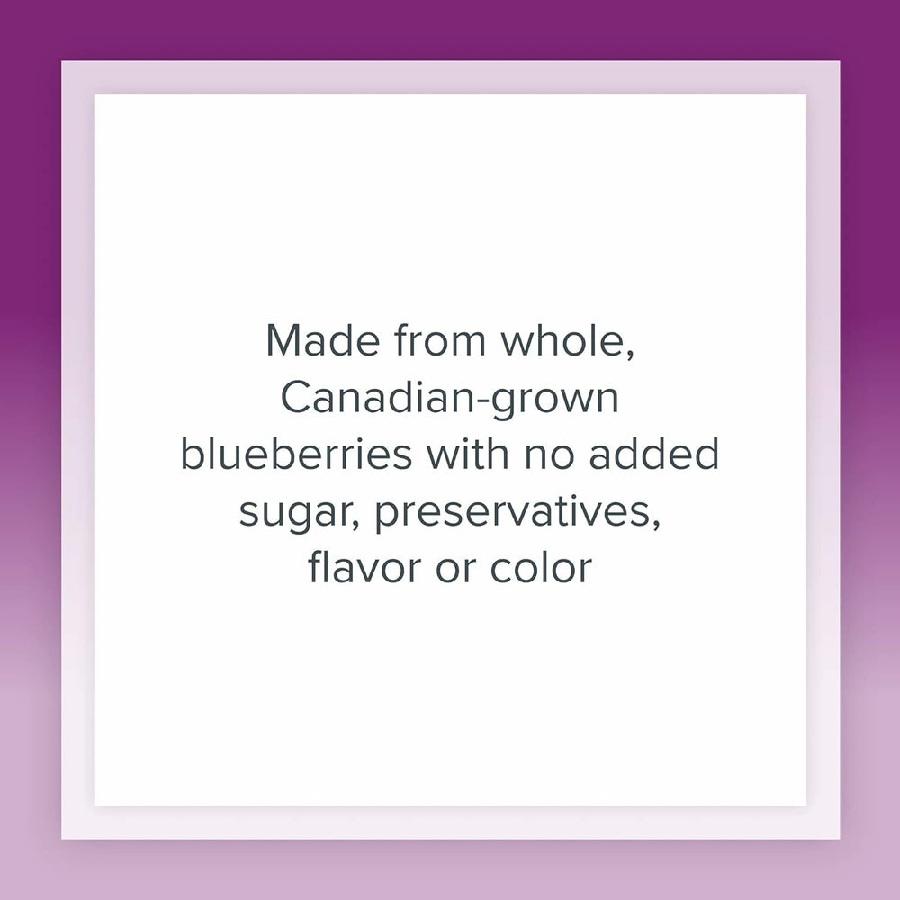 Whole Canadian-grown blueberries used in BlueRich