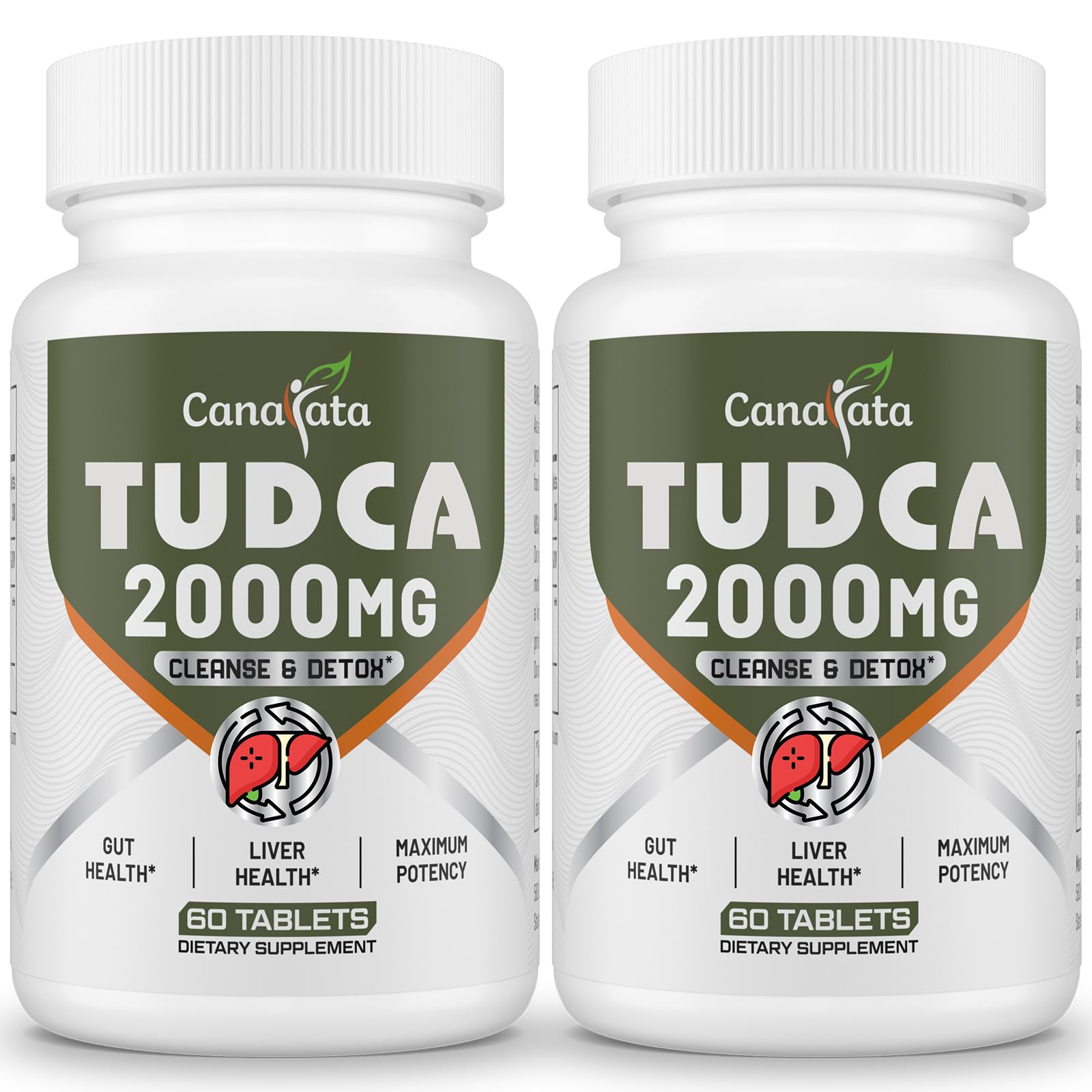 Canarata TUDCA 2000mg bottle packaging