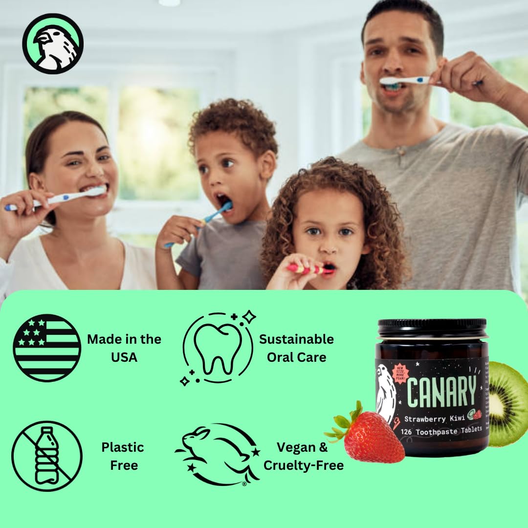 Vegan fluoride-free toothpaste tablets on white background