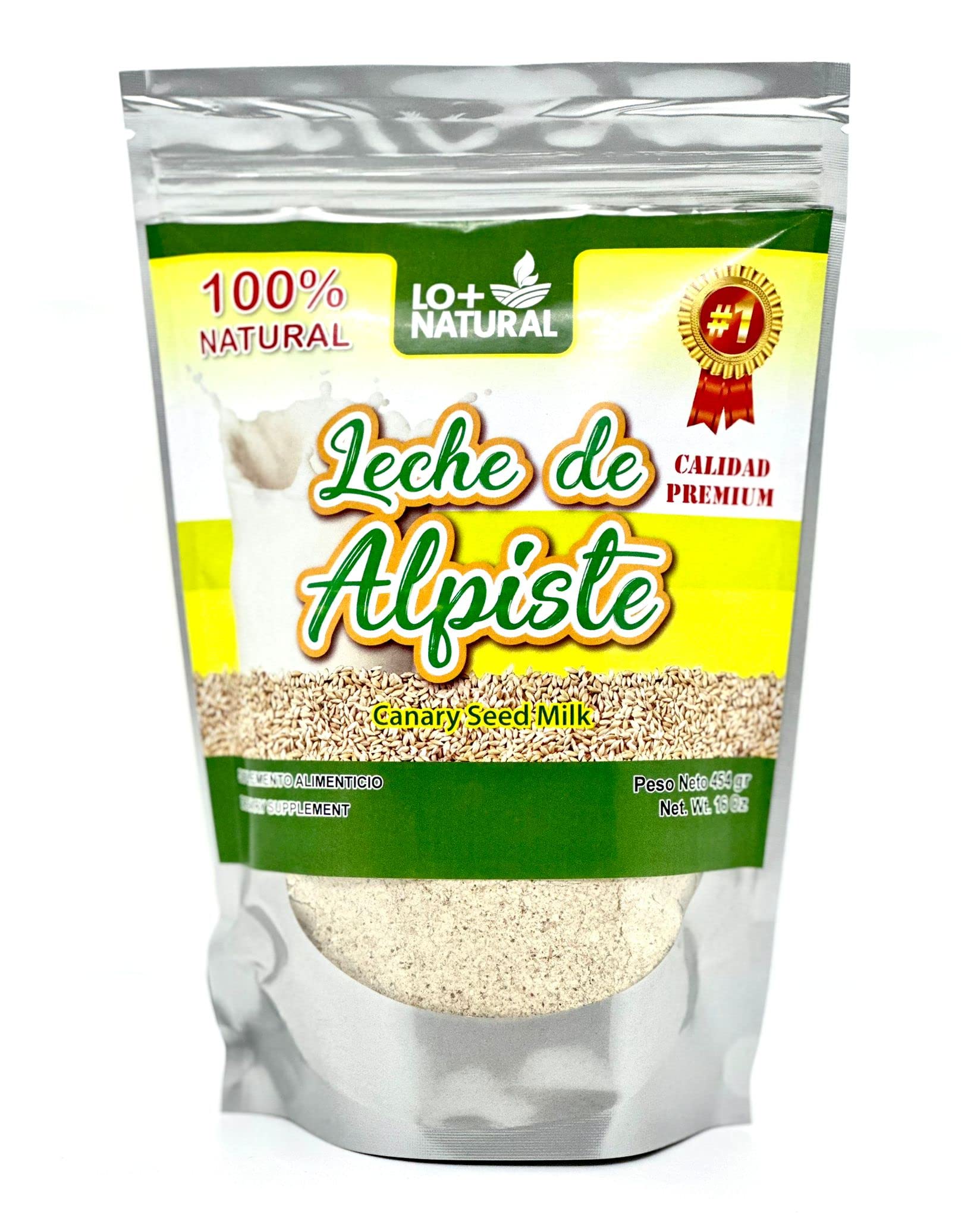 16oz Canary Seed Milk bottle