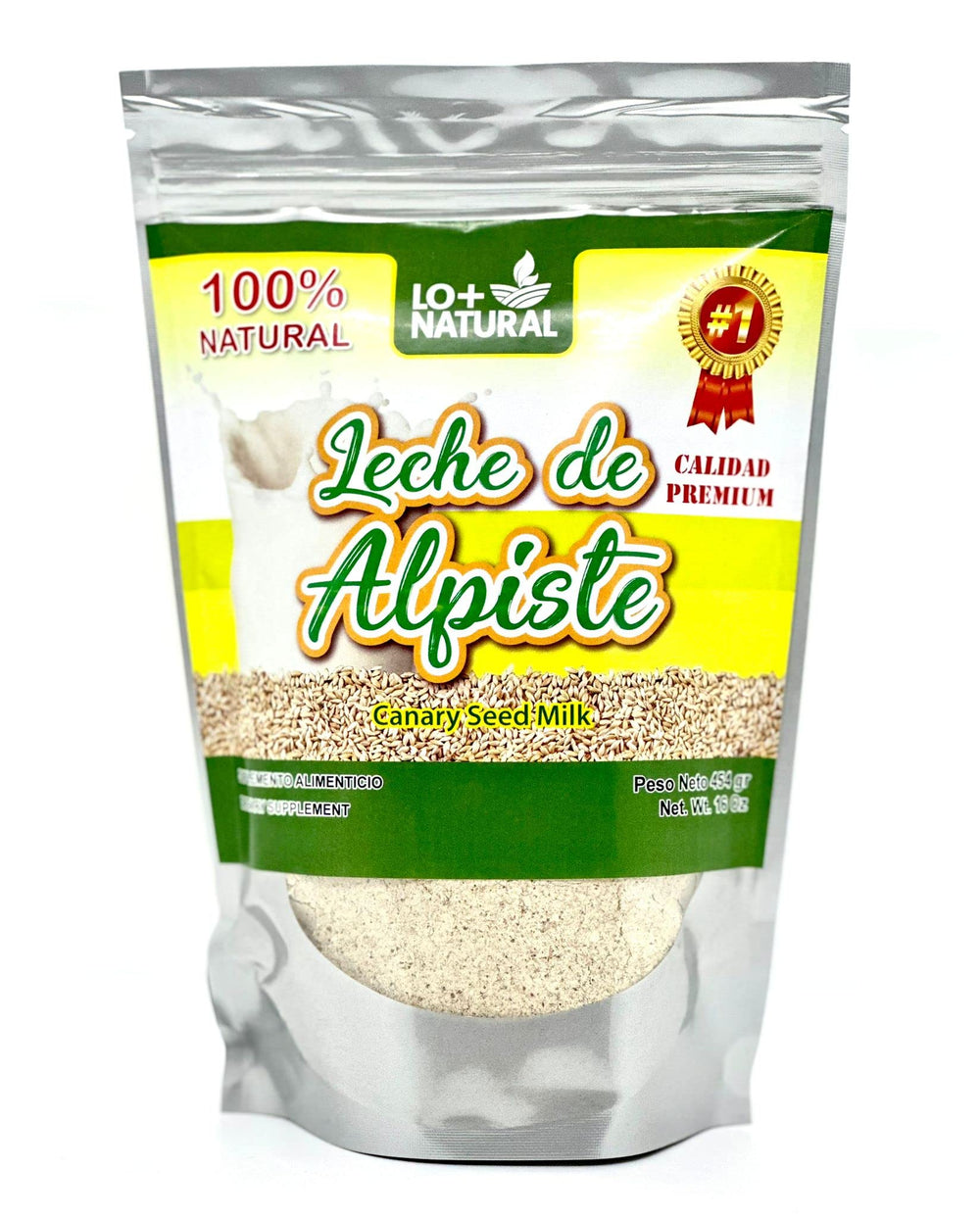 16oz Canary Seed Milk bottle
