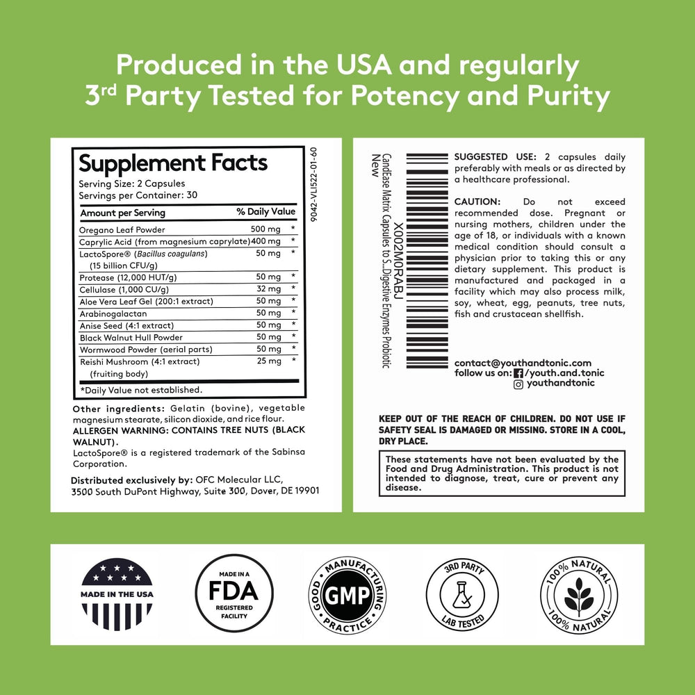 USA-made GMP-certified manufacturing facility