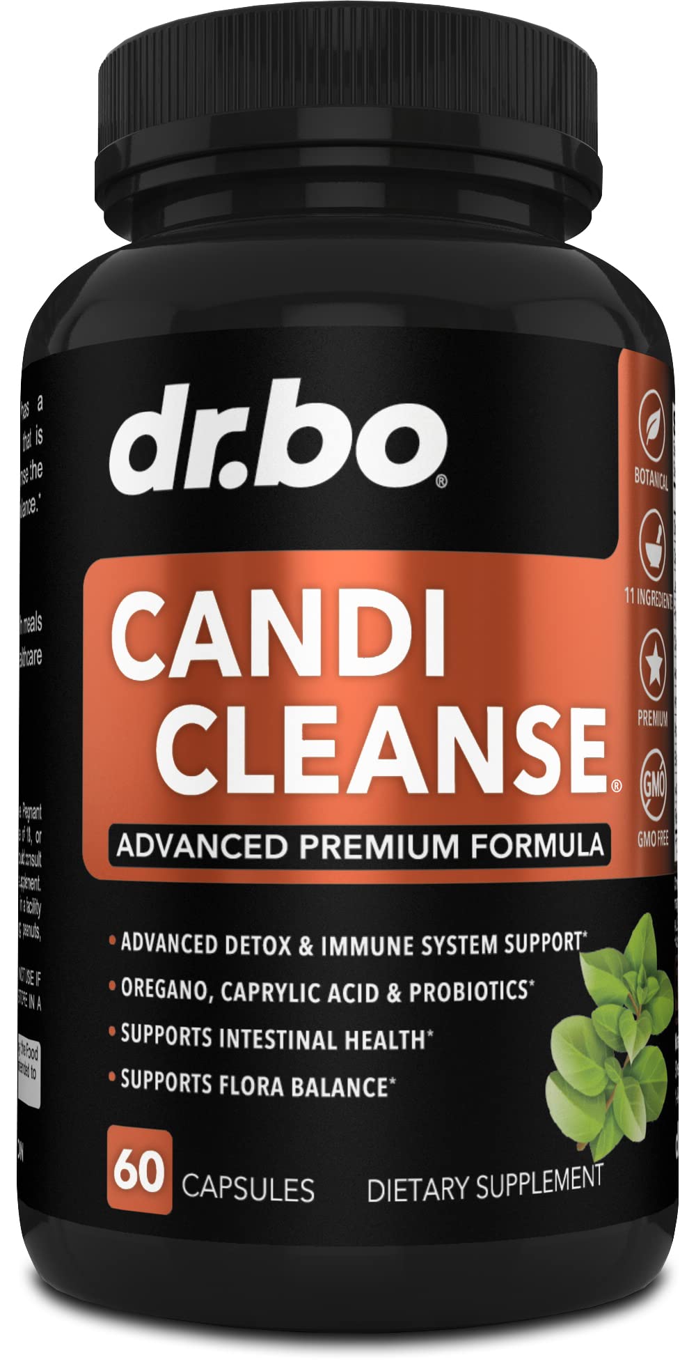 Bottle of Candi Cleanse pills