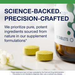 Chinese licorice, skullcap root, and ginger in blend