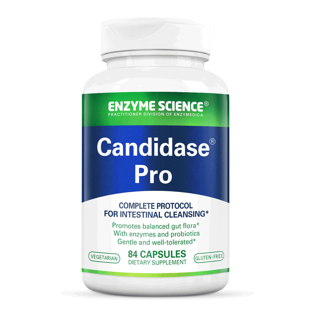 Enzyme Science Candidase Pro bottle with label