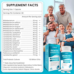 CANLIST Probiotics bottle and packaging