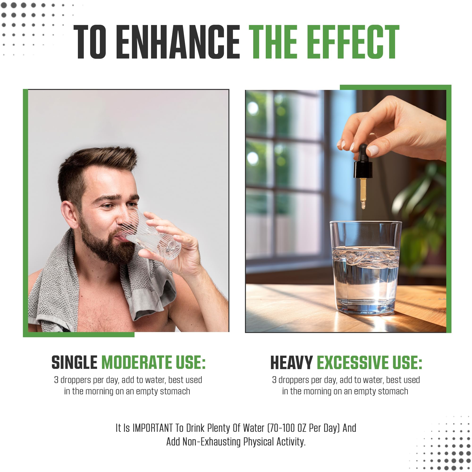 Person feeling refreshed after 5-day detox