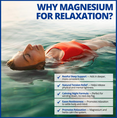 Nutrition facts panel for CanPrev magnesium bisglycinate with ashwagandha