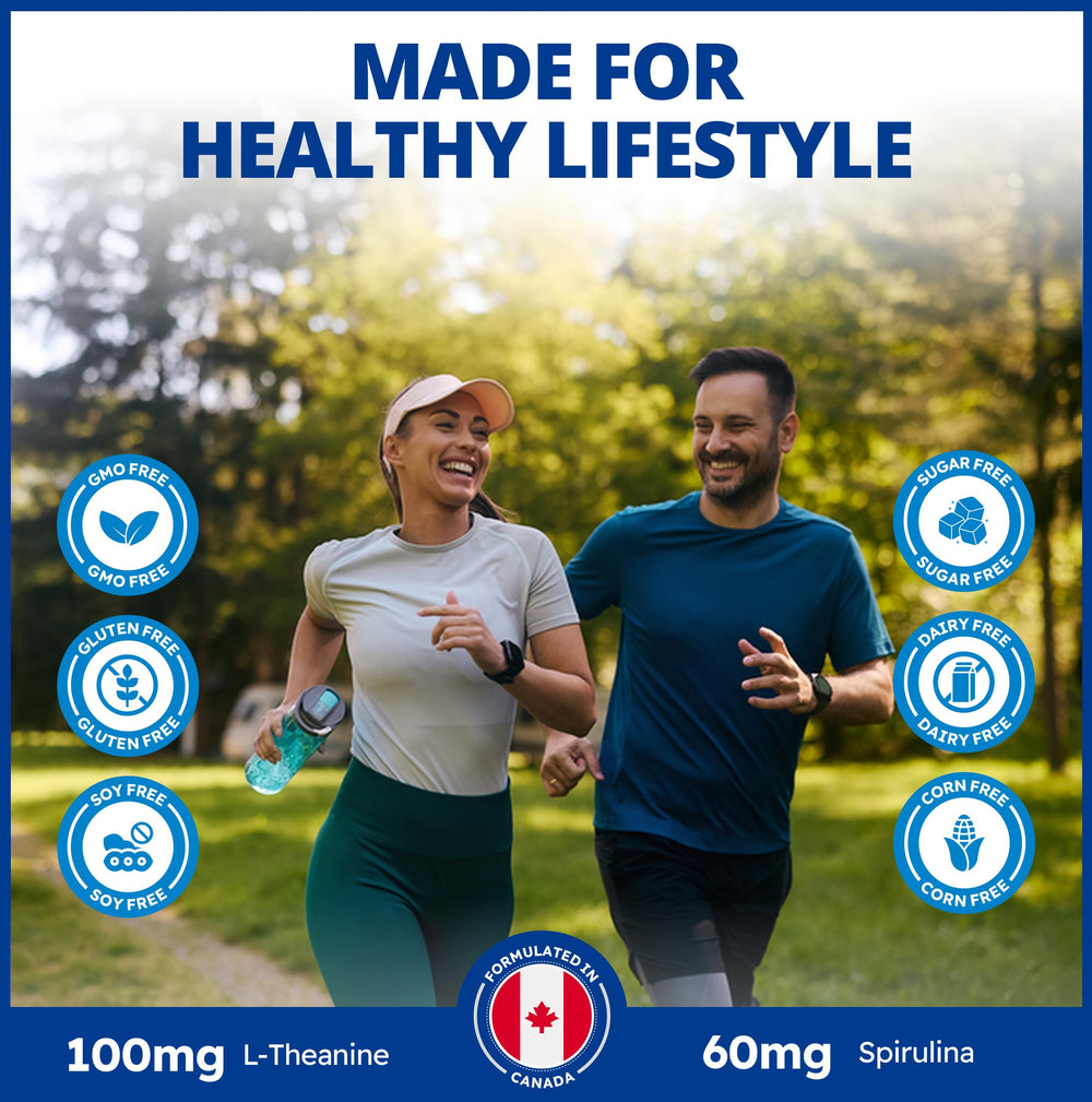 L-Theanine highlighted in CanPrev Synergy B Complex ingredients