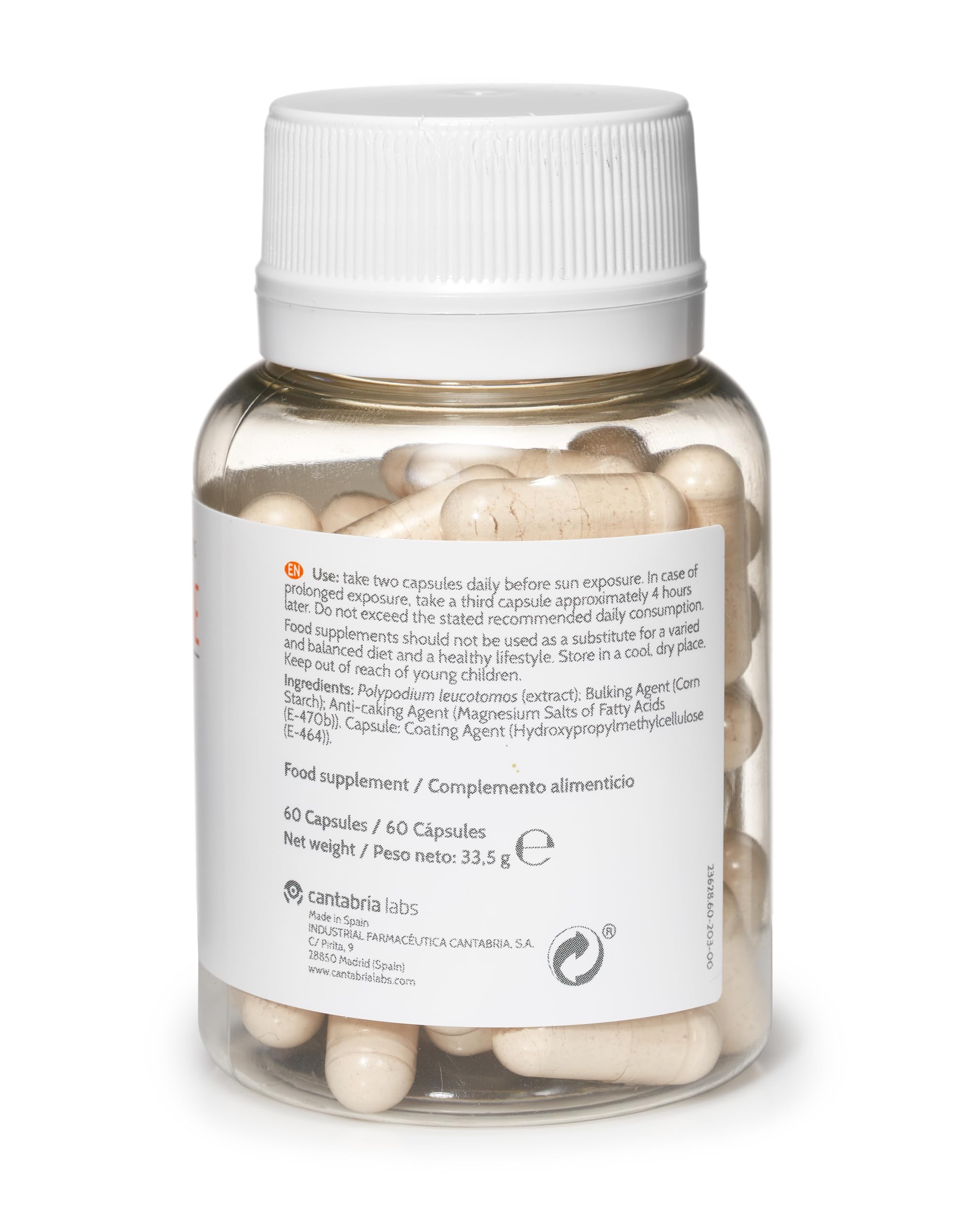 60 veggie capsules serving size