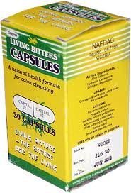Capital02 Living Bitters Capsules bottle ready for daily detox and digestive support.