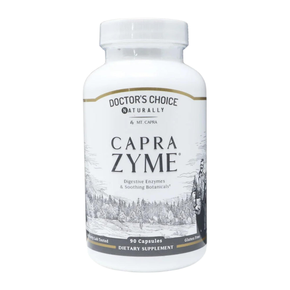 CapraZyme broad-spectrum vegetarian digestive enzyme blend