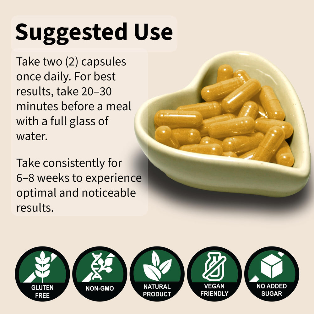 Close-up of turmeric-curcumin capsule