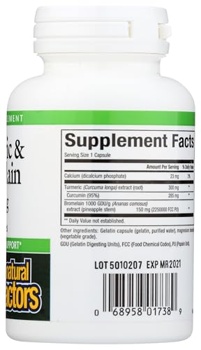 One capsule serving size and daily dosage