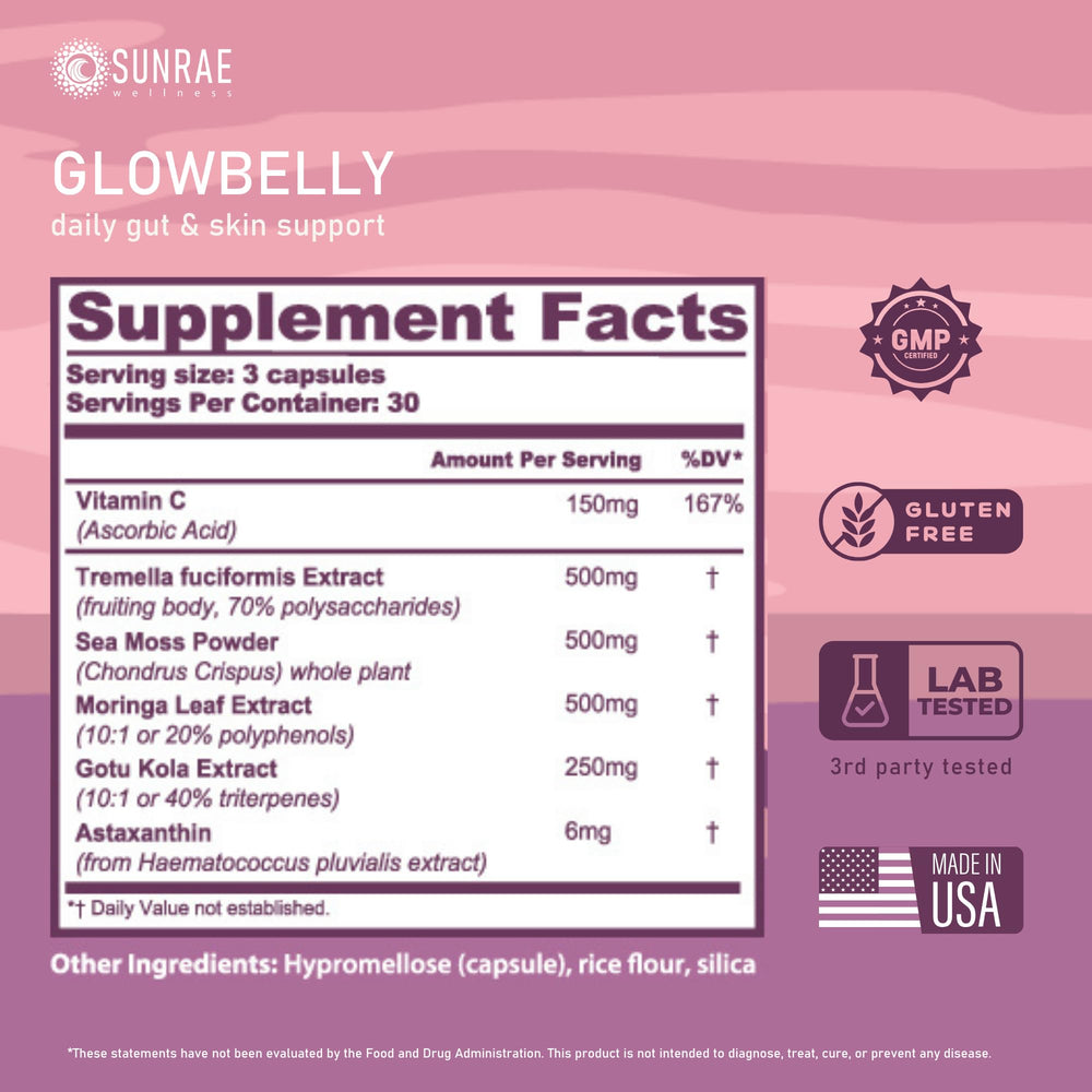 Daily use capsules for glowing skin routine