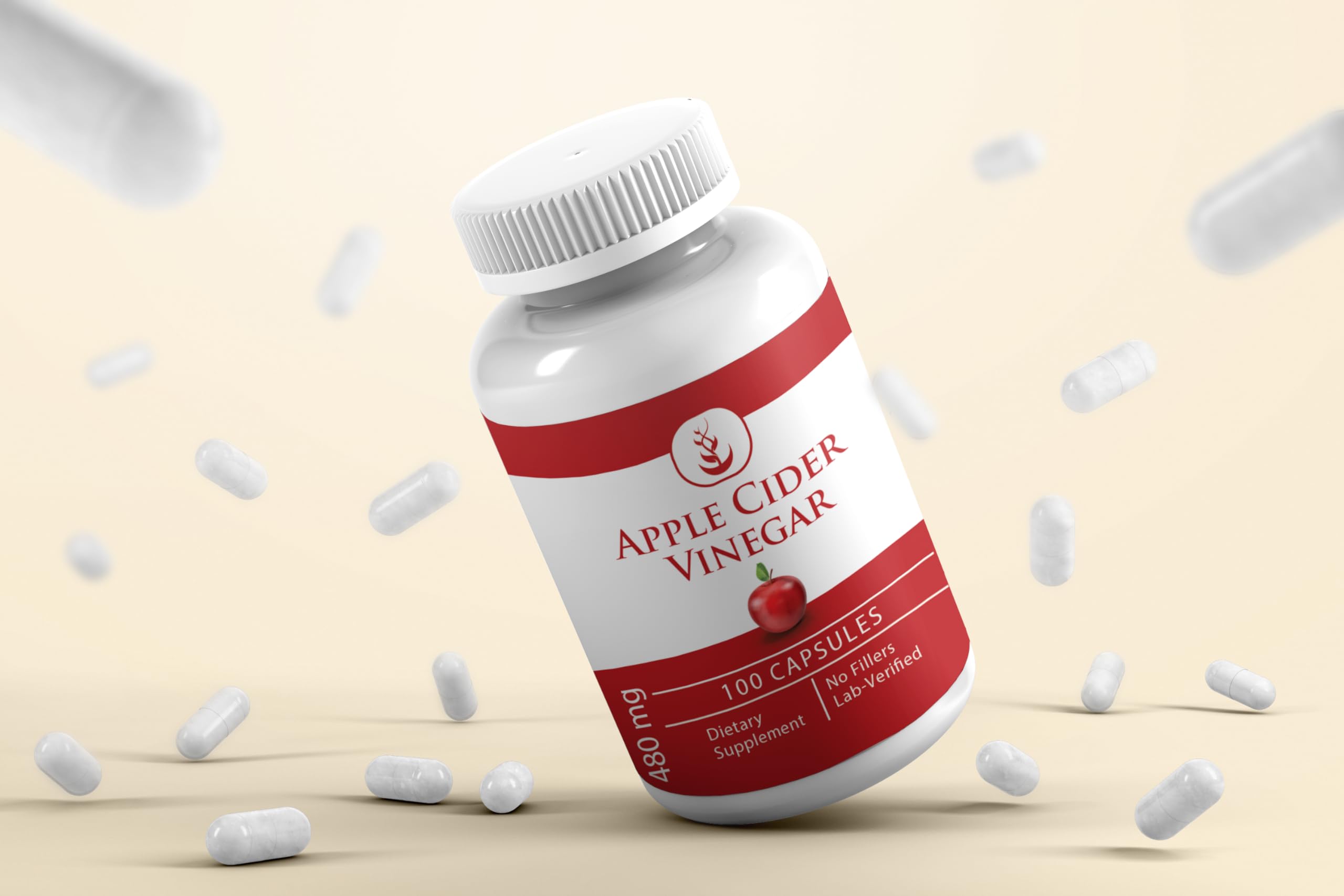 Capsules poured from bottle showing their appearance