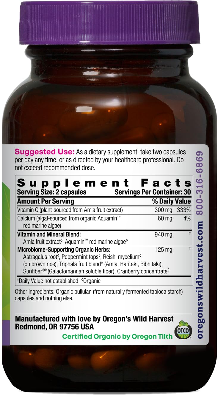 Close-up of capsules highlighting bioactive Vitamin C structure