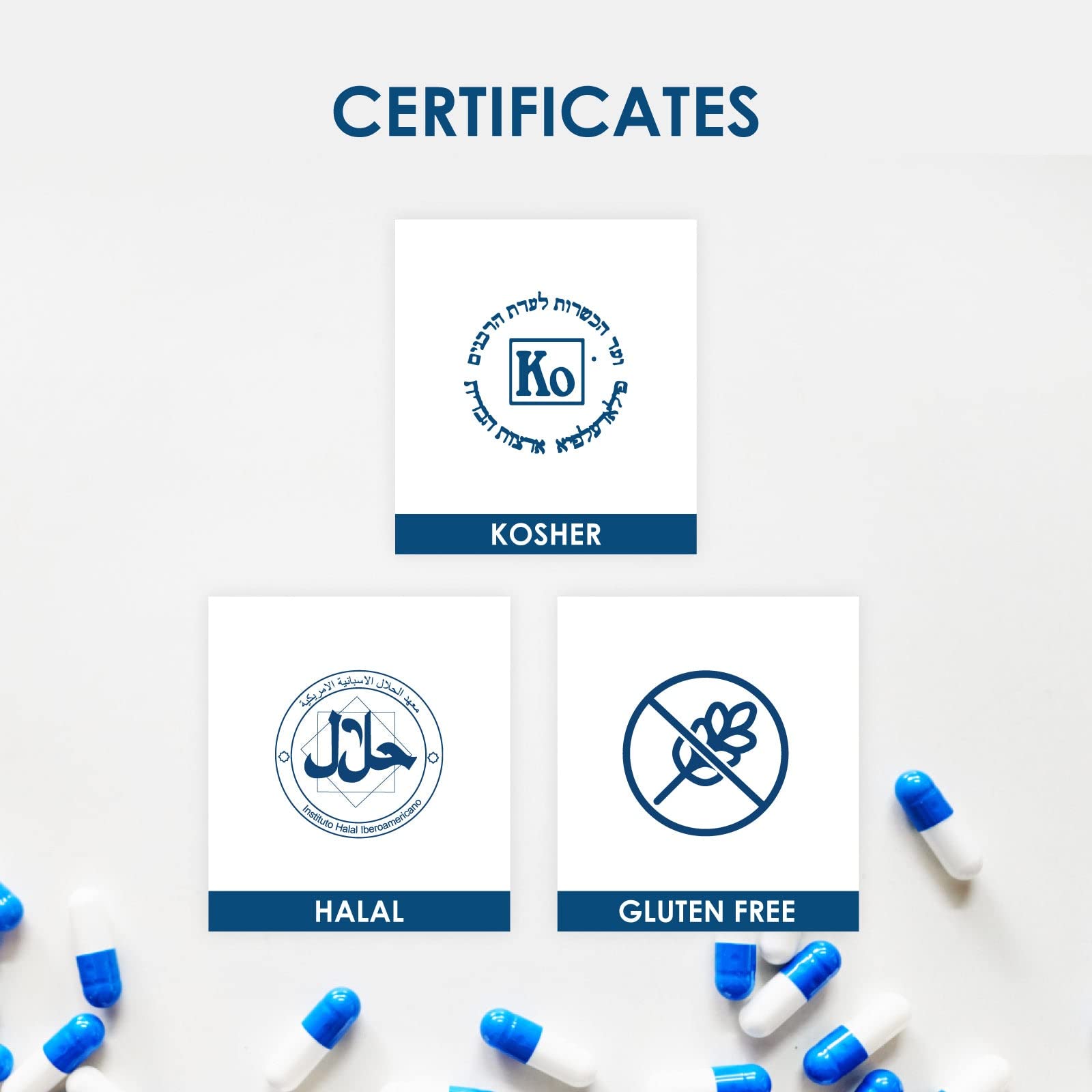 Pure bovine gelatin capsules made from bovine hide for DIY supplements