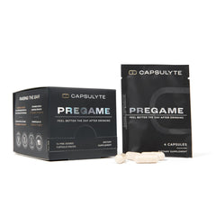 CAPSULYTE Pregame box with 14 pre-dosed packets (56 capsules)