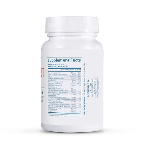 Vitamin C and minerals featured in Carb Resist capsules