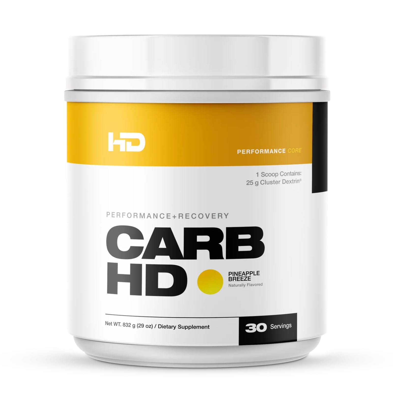 HD MUSCLE CarbHD Carbohydrate Formula Pineapple Breeze - 30 Servings
