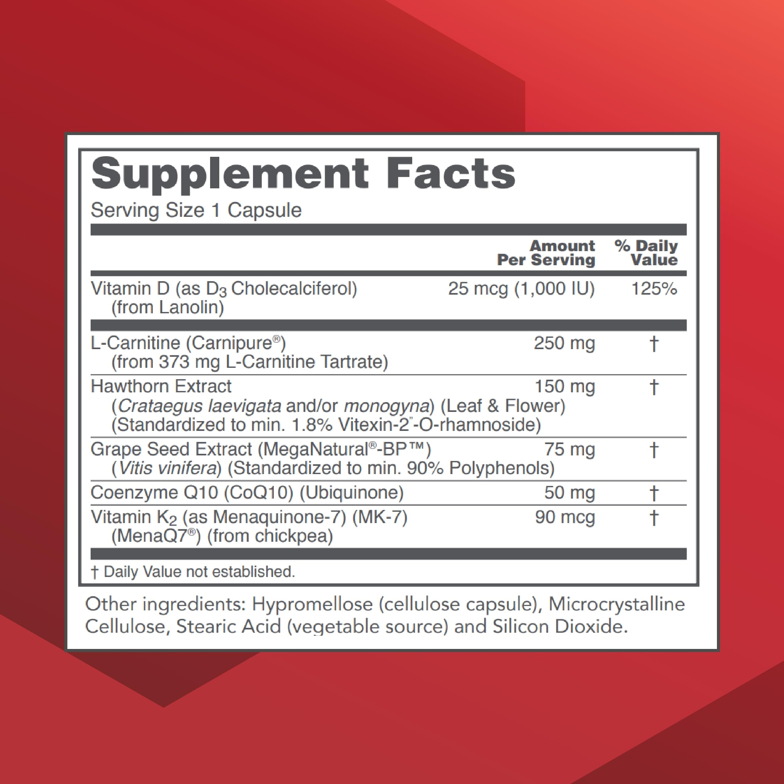 L-Carnitine and heart energy illustration for Cardio-6