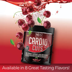 NDS Cardio Cuts 4.0 packaging and scoop