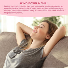 Heart health concept with magnesium taurate gummies