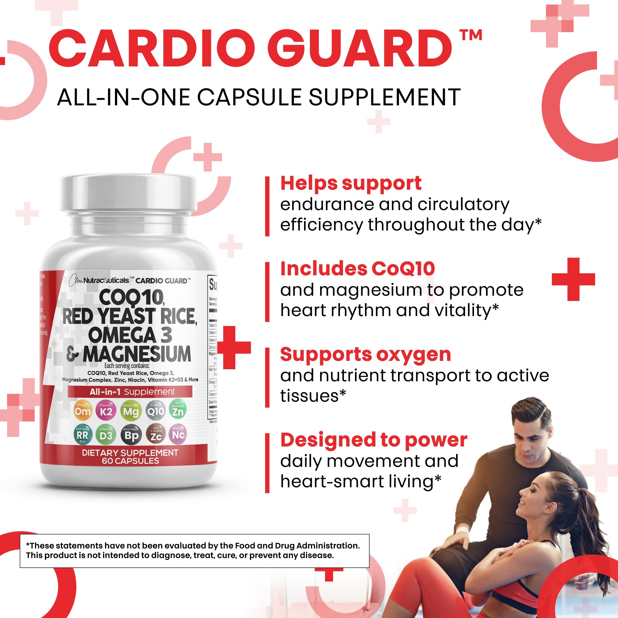Vitamin K2, D3, Niacin and Zinc blend in the formula